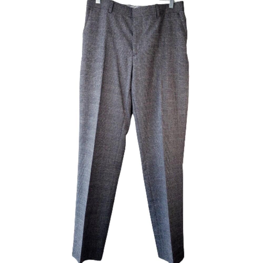 Banana Republic Tailored Fit Plaid Dress Pants 30X32